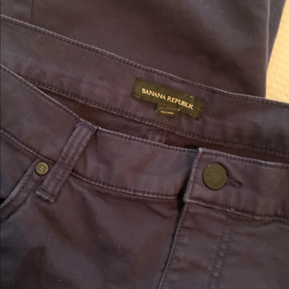 Banana Republic Deep Blue Trousers size 38x34